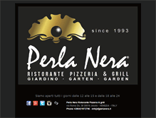 Tablet Screenshot of perlanera.it